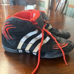 John W Smith rare edition wrestling shoes